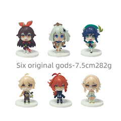 MiHoYo GenshinConcert Figure Paimon Figure Anime ACG Game Model Shelf Accent Cute Plush Gift