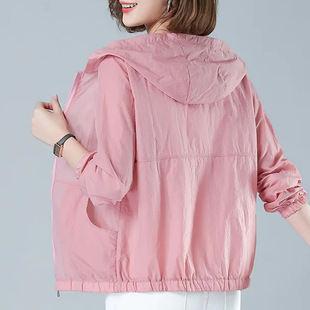 Sun Protection Clothing Women's Long-Sleeved 2025 New Mother's Clothing Lightweight Women's Short Jacket Casual Versatile Summer Sun Protection Shirt