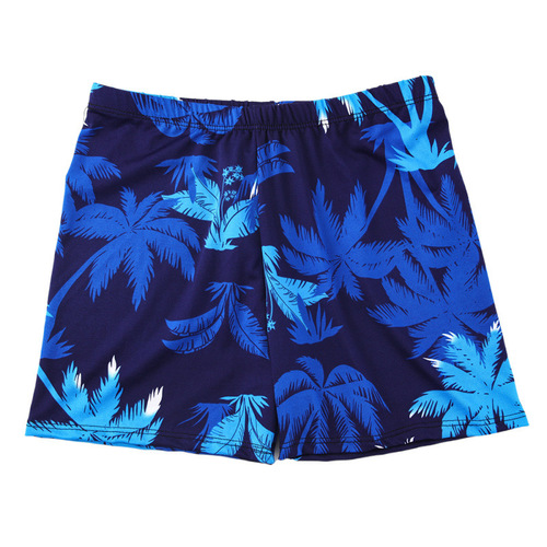 Men's Plus Size Quick-Dry Swim Trunks Adult Casual Elastic Swim Shorts for Beach and Hot Spring