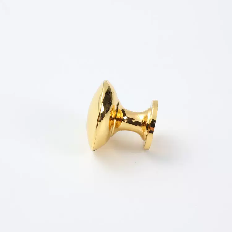 实心抽屉拉手圆纽现代简约床头柜衣柜门酒柜橱柜圆形单孔拉环把手