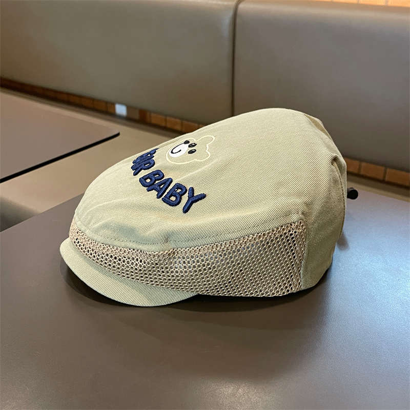 Sombrero para bebé Primavera y verano Sombrero de protección solar fino para niños Gorro de visera para niños