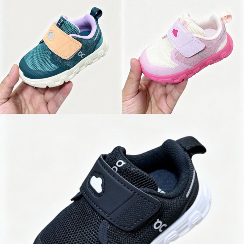 Putian shoe source factory 2026 children's shoes On running cushioned non-slip Velcro unisex toddler non-slip running shoes Putian shoe source factory 2026 children's shoes On running cushioned non-slip Velcro unisex toddler non-slip running shoes