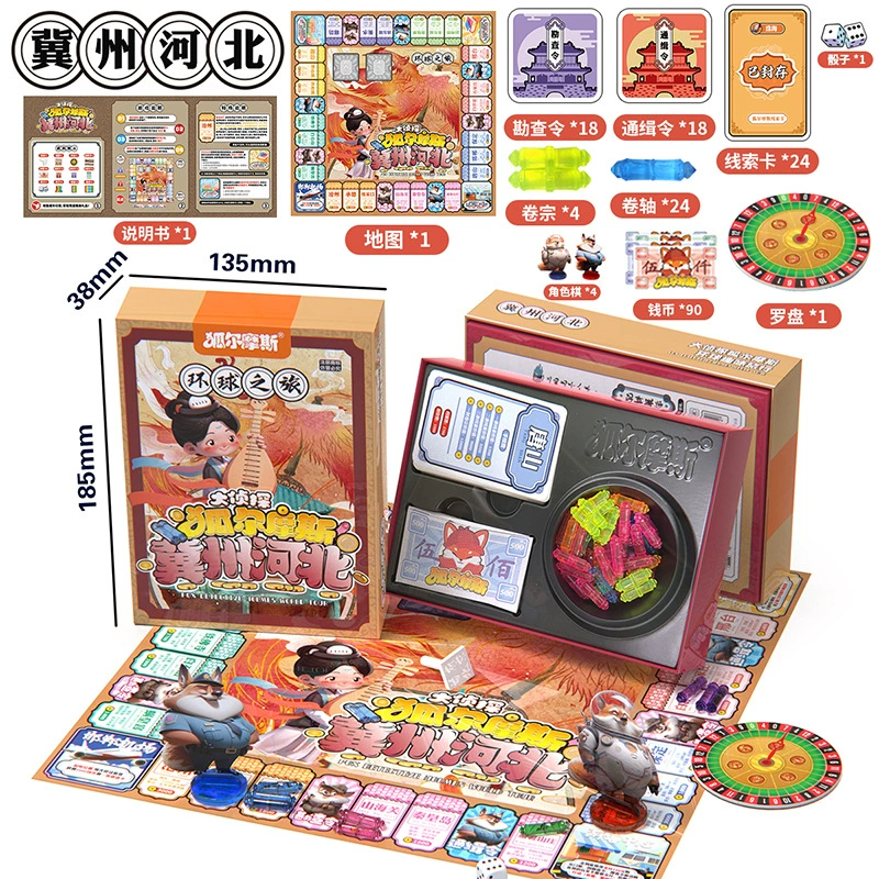 Монополия «World tour» (Хуэрмос), карточная настольная игра «Путешествие в Китай», комплект, делюксовое издание