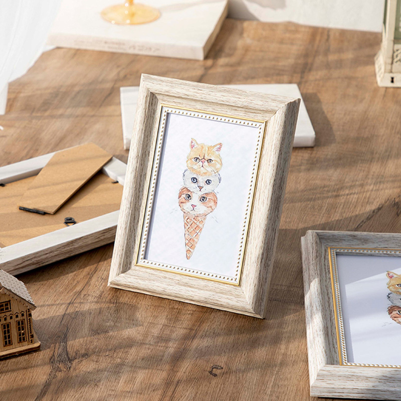 Retro wall photo frame