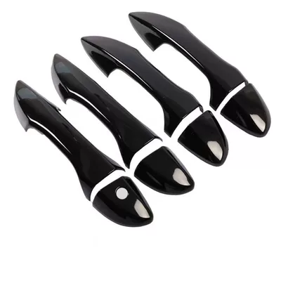Suitable for 14-18 Corolla Door Portal Wrist - bright-black-piano-black-handle