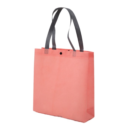 Internet celebrity women's clothing store concealed buckle non-woven handbag environmentally friendly handheld shopping bag women's clothing accessories can be printed with logo