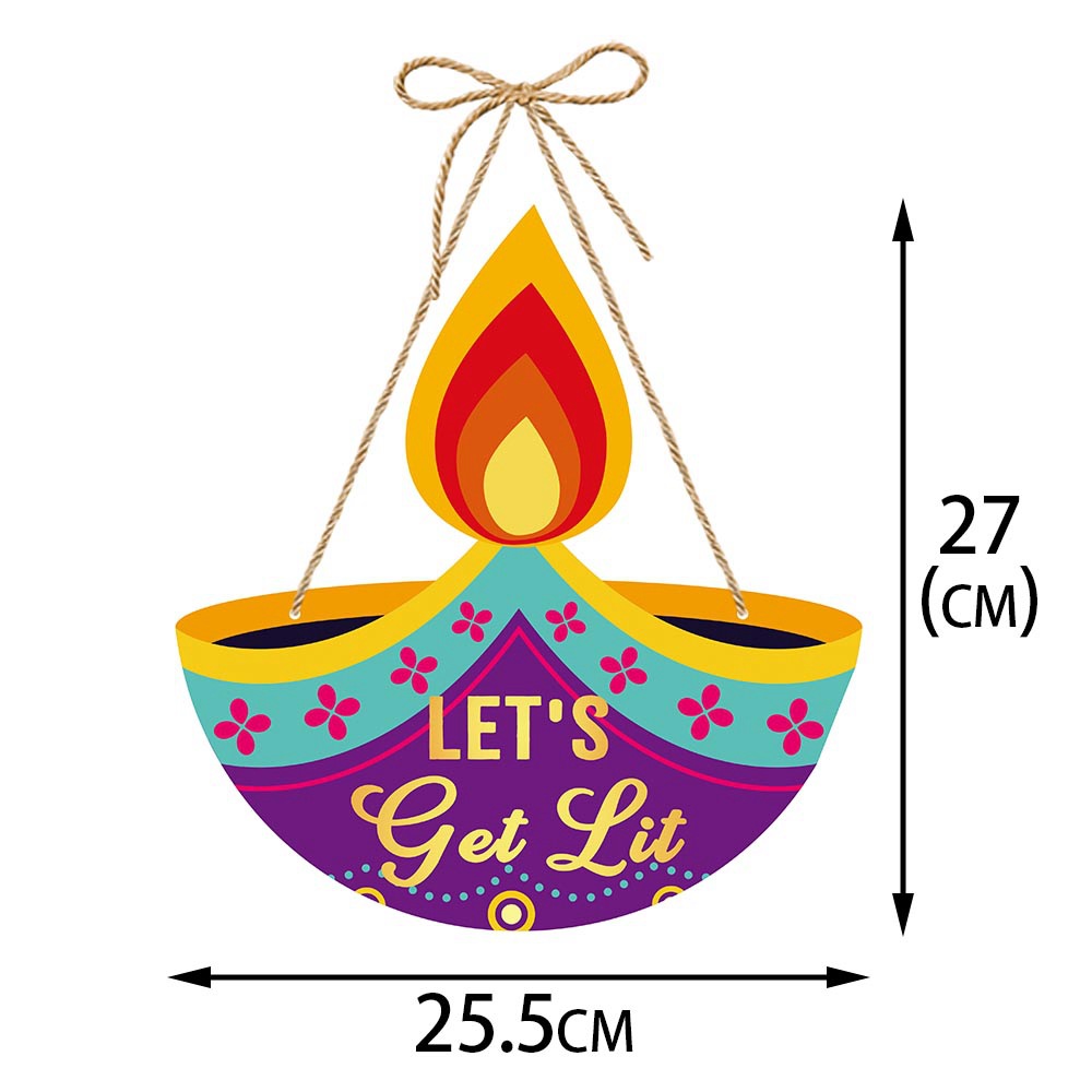 India Diwali decoración de fiesta puerta colgante colgante diwali decoración de puerta de diwali suministros de decoración navideña