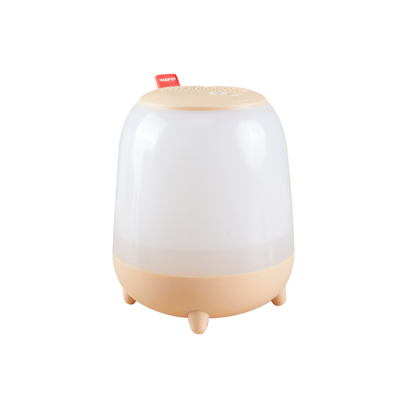 Humidificador de lámpara nocturna recargable de doble boquilla humidificador mini de escritorio de gran capacidad humidificador de aire silencioso directo