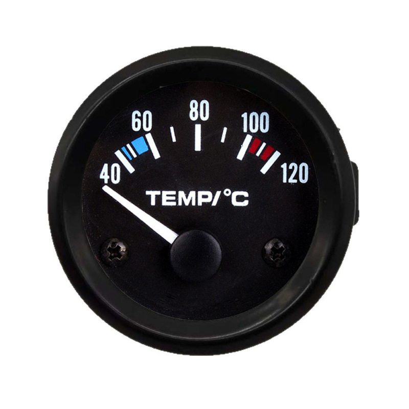 Car Modification 52mm Water Temperature Instrument 12V Universal Water Temperature Gauge 40-120 ° Celsius Water Temperature Three-Way Car Modification 52mm Water Temperature Instrument 12V Universal Water Temperature Gauge 40-120 ° Celsius Water Temperature Three-Way