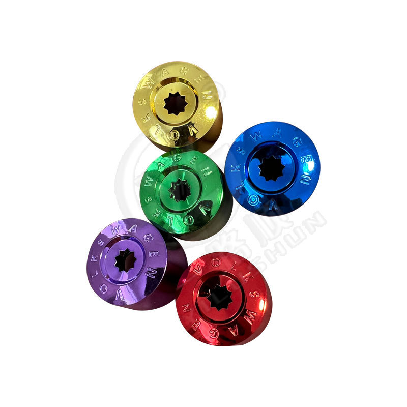 Adecuado para Volkswagen nuevo Santana Passat Jetta Polo cubierta de cubo de rueda cubierta negra tapa de rosca cubierta decorativa