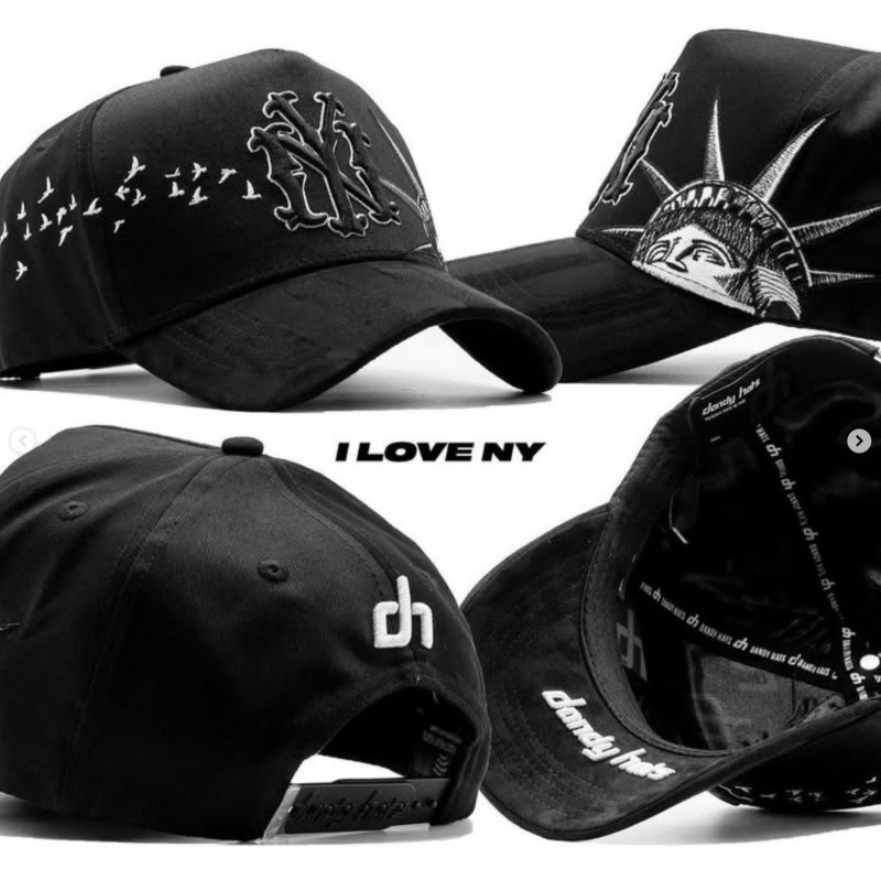 Tendencia transfronteriza hip hop Dandy Dandy sombrero con letras de diamante sombrero de pato doblado a lo largo del sombrero de béisbol image 17