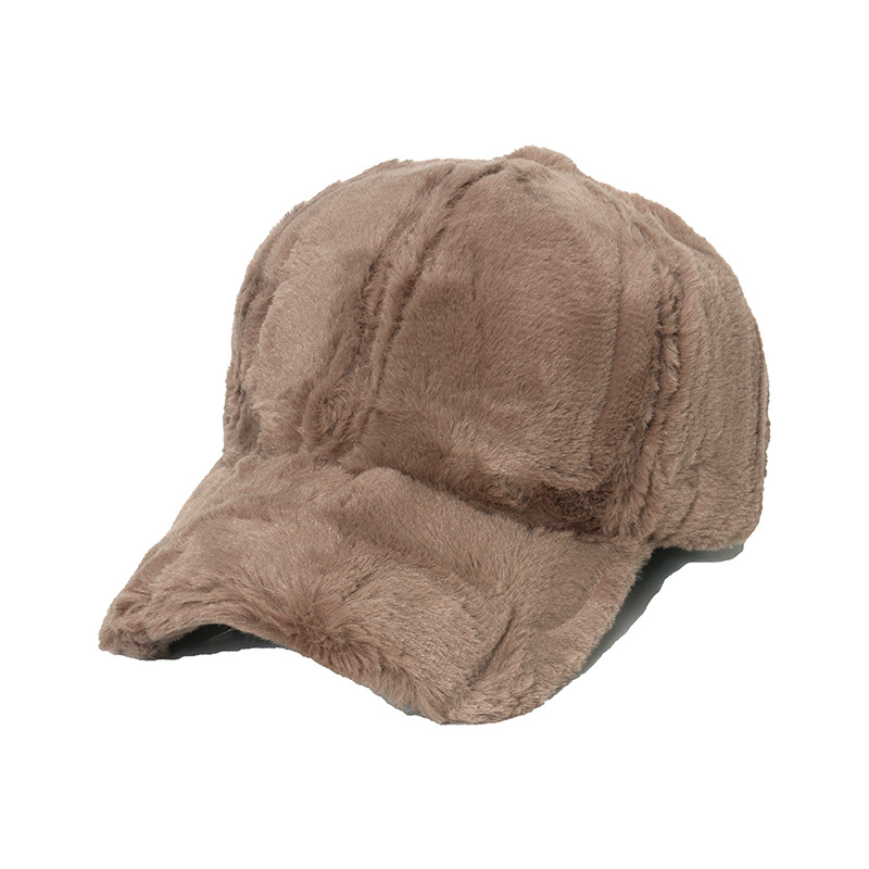 Women's Fashion Solid Color Curved Eaves Baseball Cap display picture 3