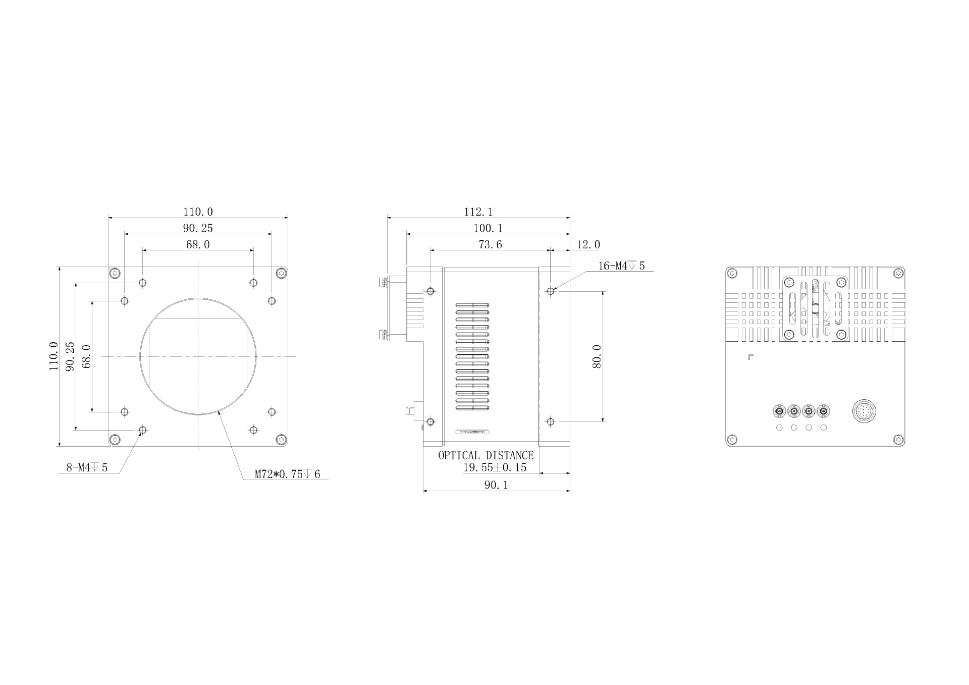 IRAYPLE大华华睿 AX7Q10MX770 AX大面阵系列工业相机