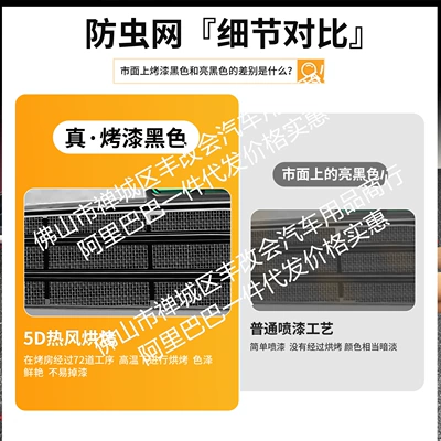 Front Grille Special Modified Decorative – Automobile anti-insect net