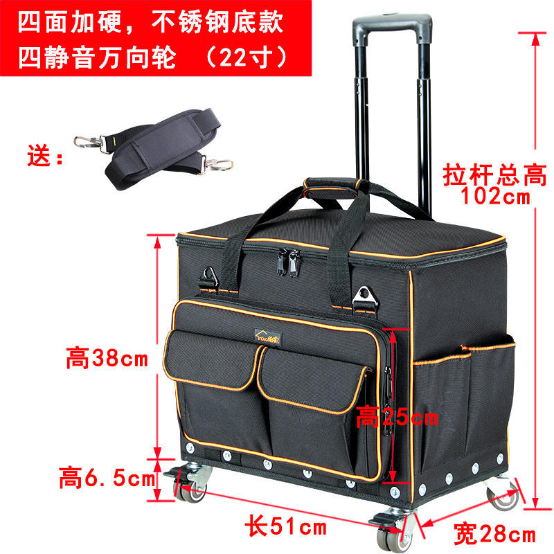 Pintado a Casa Grande multifuncional Oxford tela de reparación post-venta eléctrica bolsa de lona de hombro bolsa de herramientas de carro