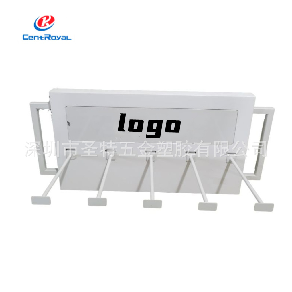 工厂直发 金属洞洞板墙上置物架 墙面配件陈列展示收纳架