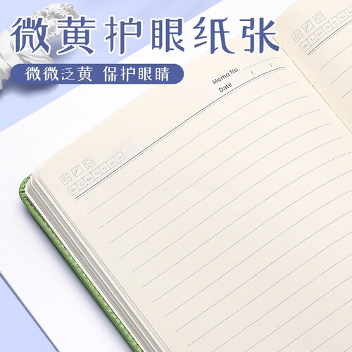 Printed notebook, high-looking A5 homework notebook, diary, office work manual, A6 meeting minutes pocket notebook