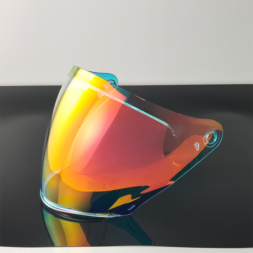 Nfj Helmet Lens Nfj Motorcycle Three-Quarter Helmet Mirror Motorcycle Helmet Accessories Uv Protection