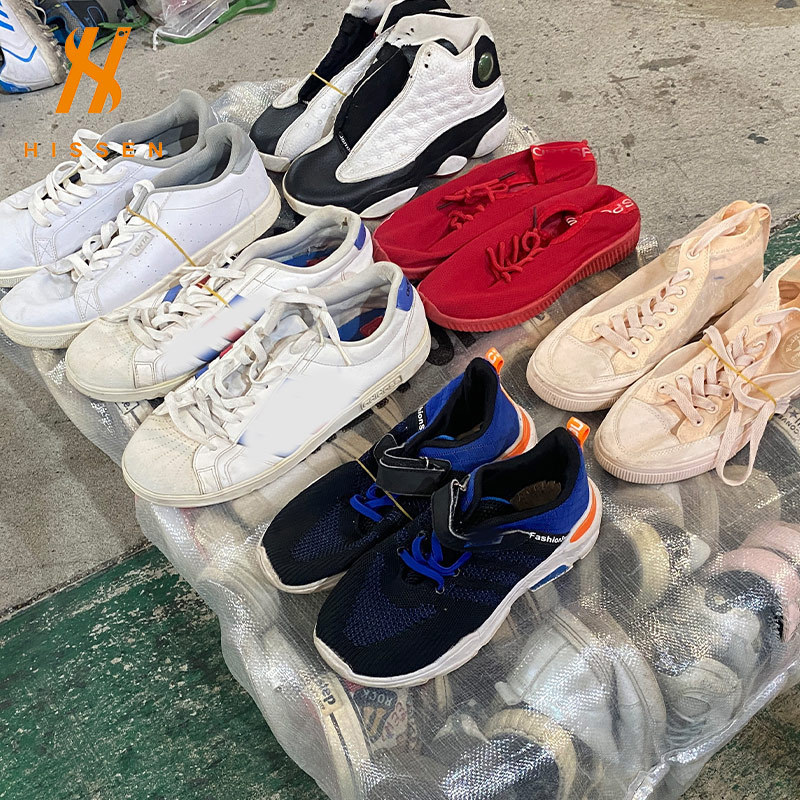二手鞋子整柜出口多米尼加used casual shoes男女板鞋休闲鞋批发