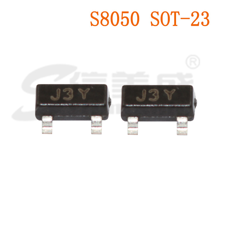 S8050 SOT-23封装 丝印J3Y 贴片三极管 晶体管 长电原装 现货