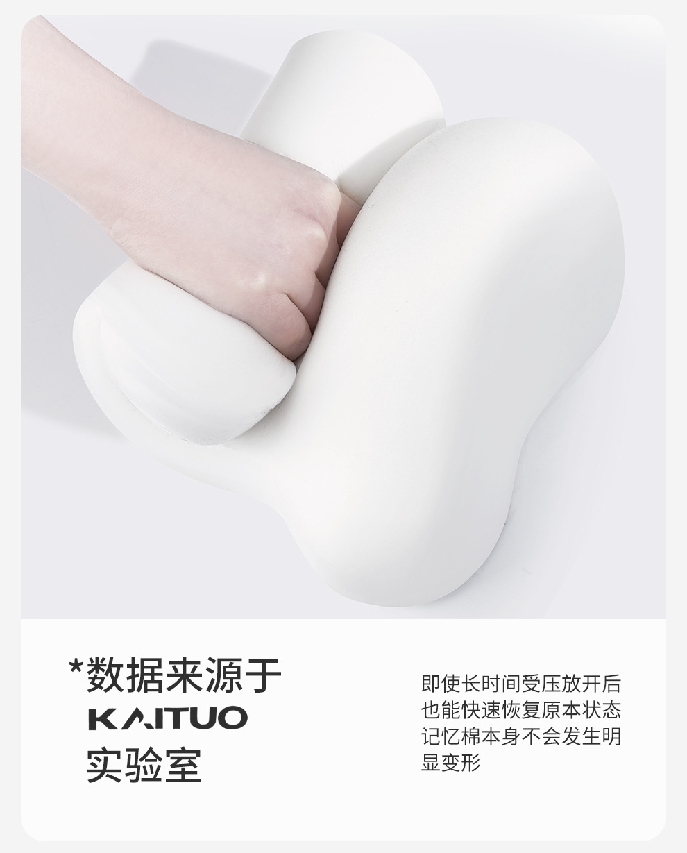 High-End Car Headrest and Lumbar Support Factory Wholesale Car Memory Foam Cushion Lumbar Cushion Backrest Lumbar Pillow Car Neck Pillow