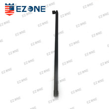 浴室伸缩拉杆304不锈钢斜头平头淋浴房拉杆玻璃门圆管支撑杆配件