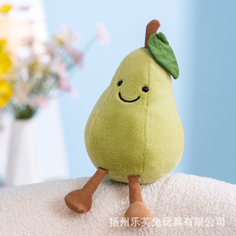 模擬 jc フルーツシリーズピーチ梨人形楽しいマスターデューティー人形果物と野菜スーパーマーケット装飾ぬいぐるみ|undefined