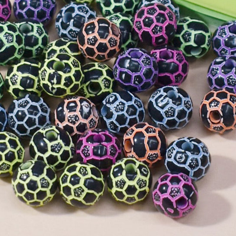 50 Arylic Star Heart Shape Ball Beads display picture 43