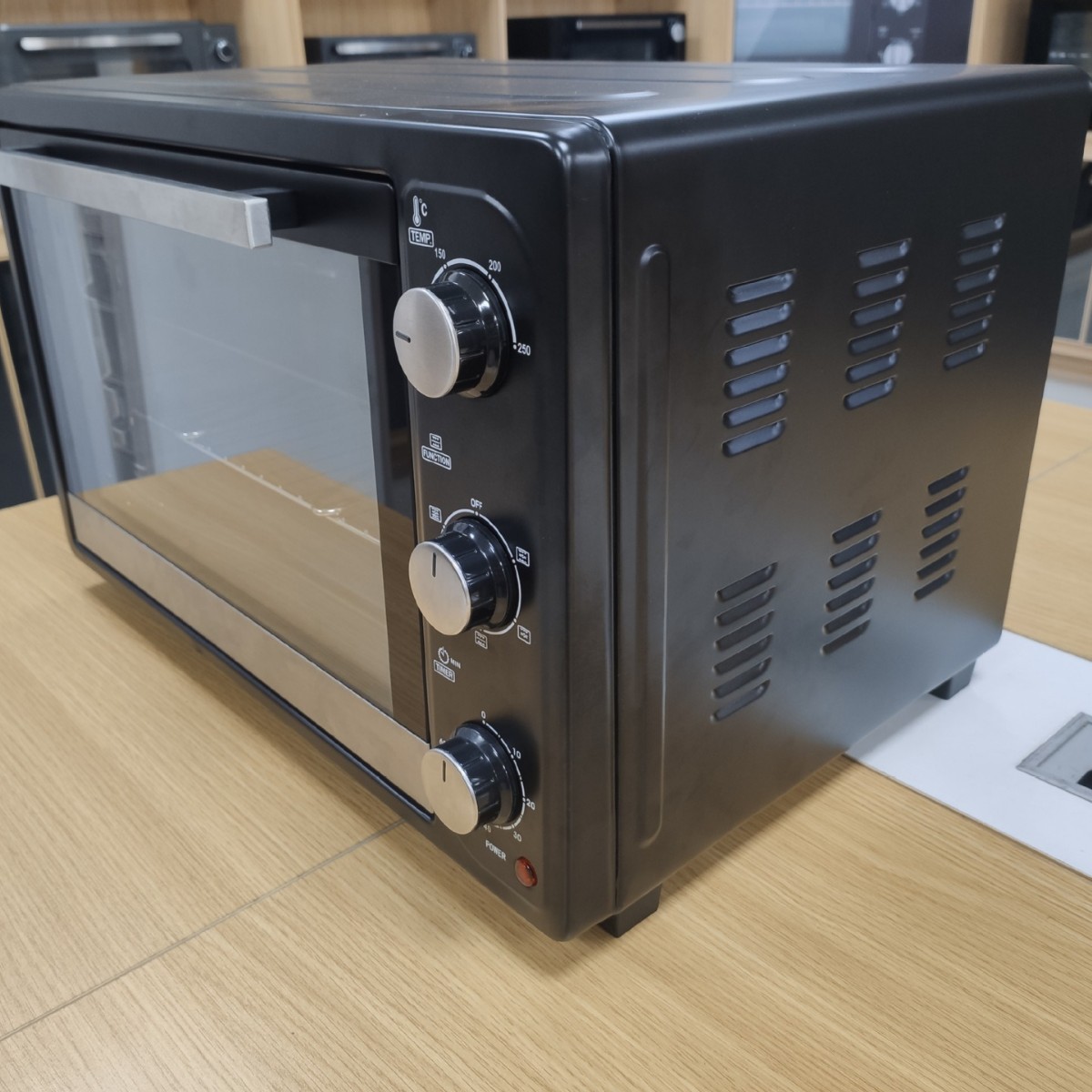 46 - 48L horno doméstico de comercio exterior gran capacidad multifuncional horno de convección visual fábrica a granel personalizado KS46