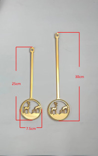 Craftsmaking Hammer Clock Two Damn Accessories Accessories Multi -Size and Multi -Size, Multi -color