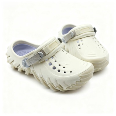 Тапочки в стиле Crocs, танк подходит для мужчин и женщин, пляжная пляжная обувь, 2025 года, новая коллекция, мягкая подошва, закрытый носок