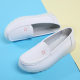 in stock White Nurses Shoes Women's Autumn Breathable Soft-soled Non-Tired Flat-soled Non-slip Medical Work Shoes for Cross-border Hair