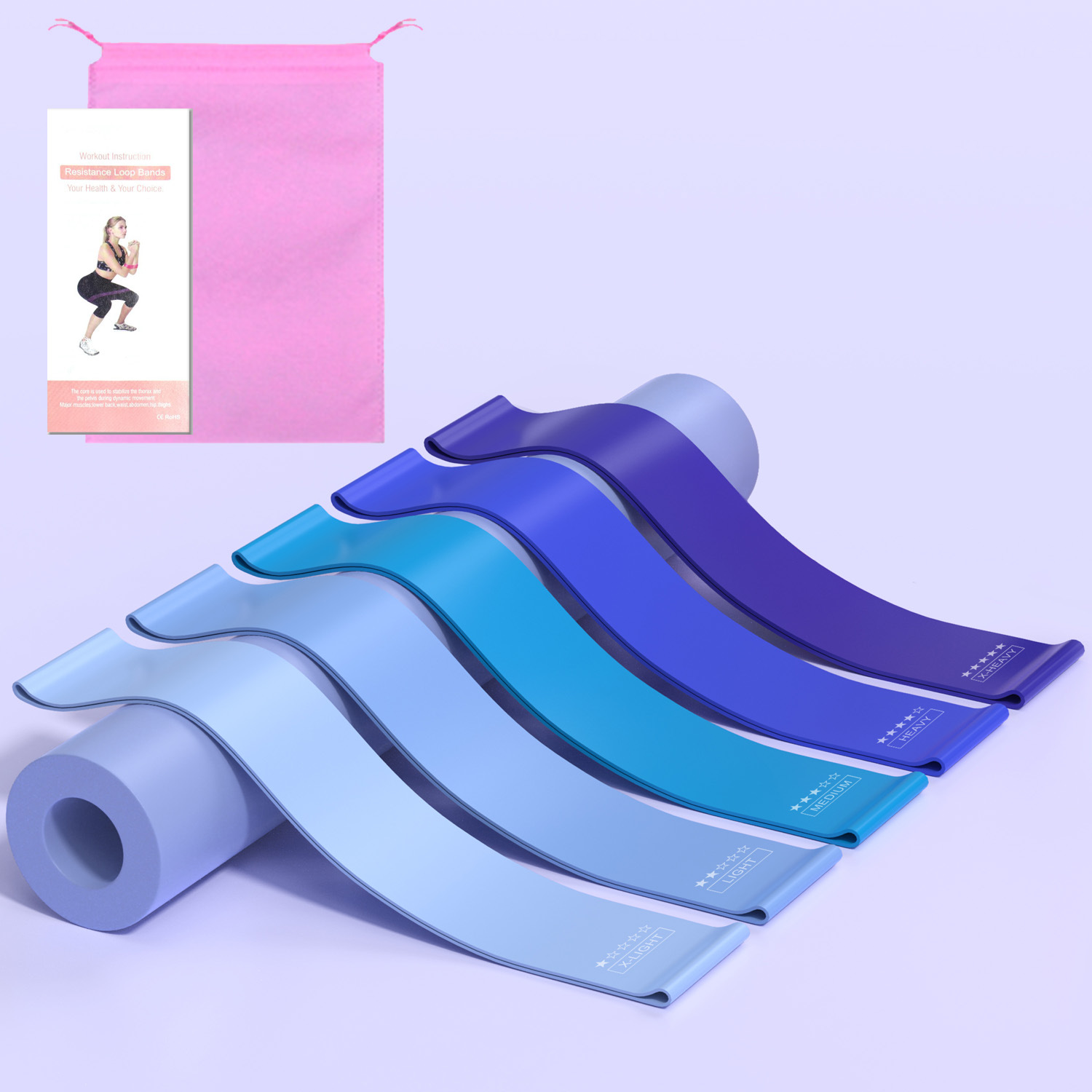 Cinturón de resistencia Cinturón de yoga Cinturón elástico Entrenamiento de fitness Cinturón de tracción de glúteos Ejercicio Sentadilla Baile Cinturón elástico Cinturón de estiramiento