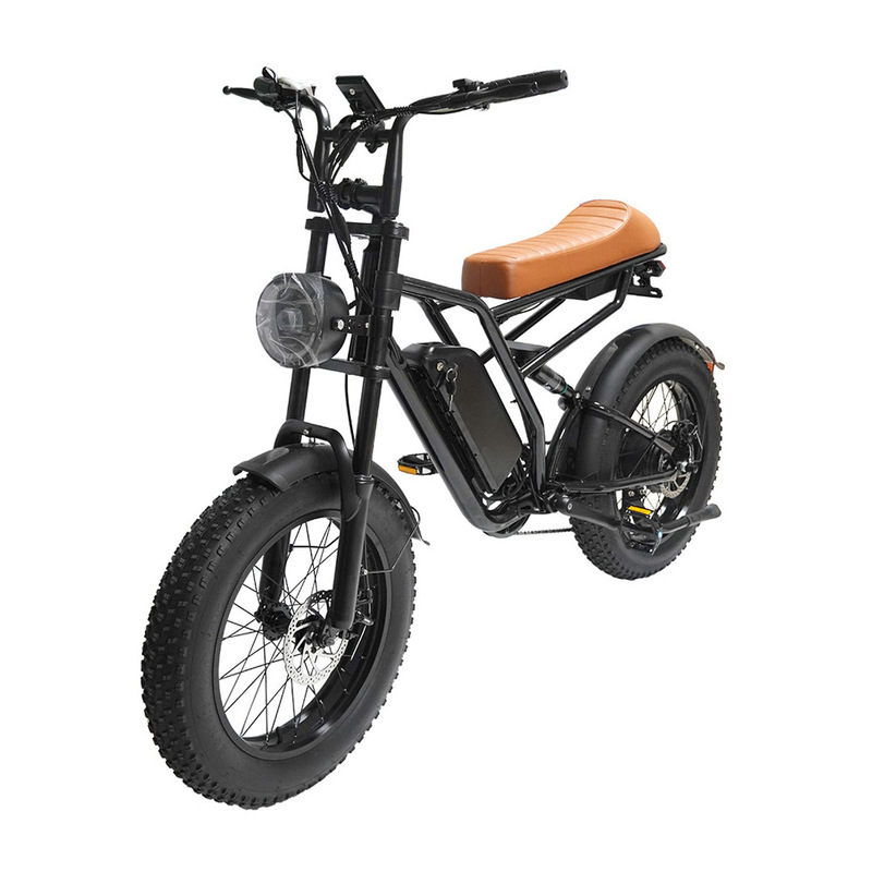 Factory Direct Sales Off-Road Type 20Inch Big Wheel Mountain Snow Off-Road Electric Bicycle