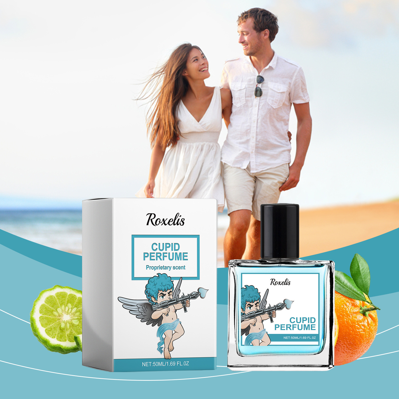 Cologne Cupid Perfume Spray Gentle and Elegant Carry-on Fragrance Portable Couple Dating Atmosphere Perfume