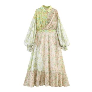 �L��ѩ��ƴɫС�黨�OӋ���B��ȹ  10309