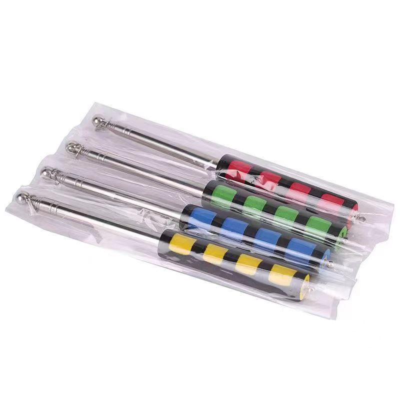 Ausziehbarer Fahnenmast für Outdoor-Reiseführer, verdickter Edelstahl, Lehrstab, erhältlich in verschiedenen Größen (1,2 m–2 m)_voghion.com