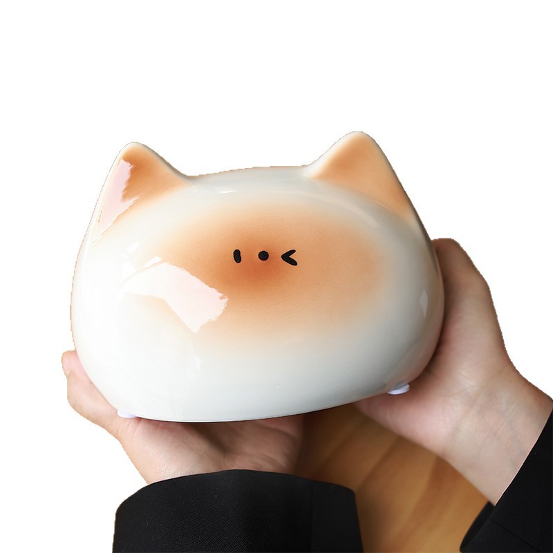 Serie de gatos siameses linda caja de dibujo caja de pañuelos linda y divertida caja de papel de servilleta de escritorio moderna decoración nueva caja de dibujo