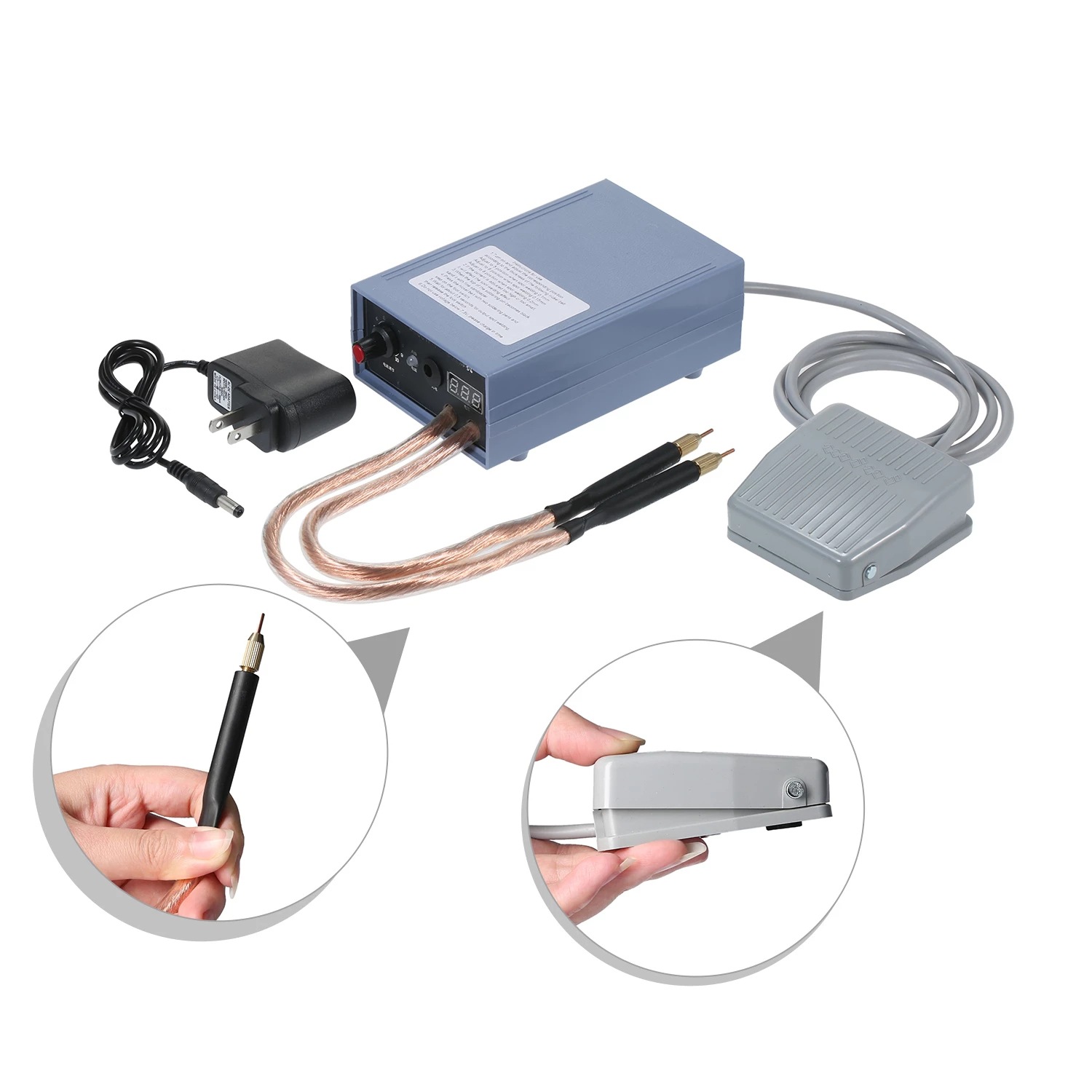 220V Spot Welder for Home Use, 18650 Battery Spot Welder, Pedal Portable, High Power, 2021 New Product