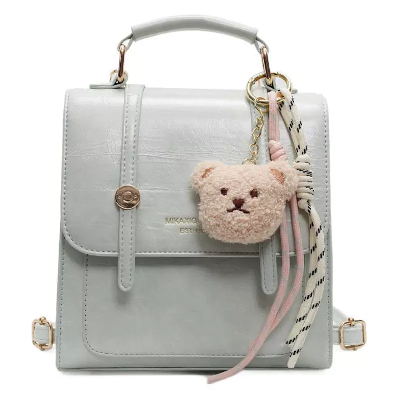 Capacious backpack, shoulder bag for traveling, western style