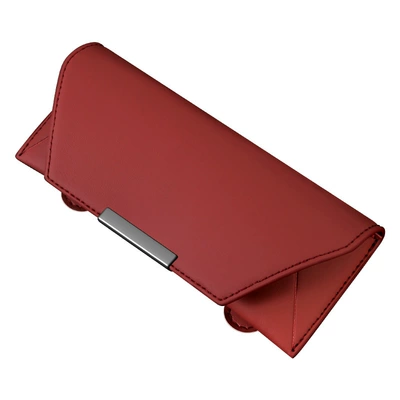 Car Glasses Clip/Bill Clip, bracket car eye box creative - burgundy-no-label-blank