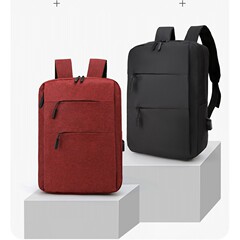 ビジネスバックパックメーカー卸売クロスボーダーメンズカジュアルコンピュータバッグUSB充電バックパックシンプルなバックパック