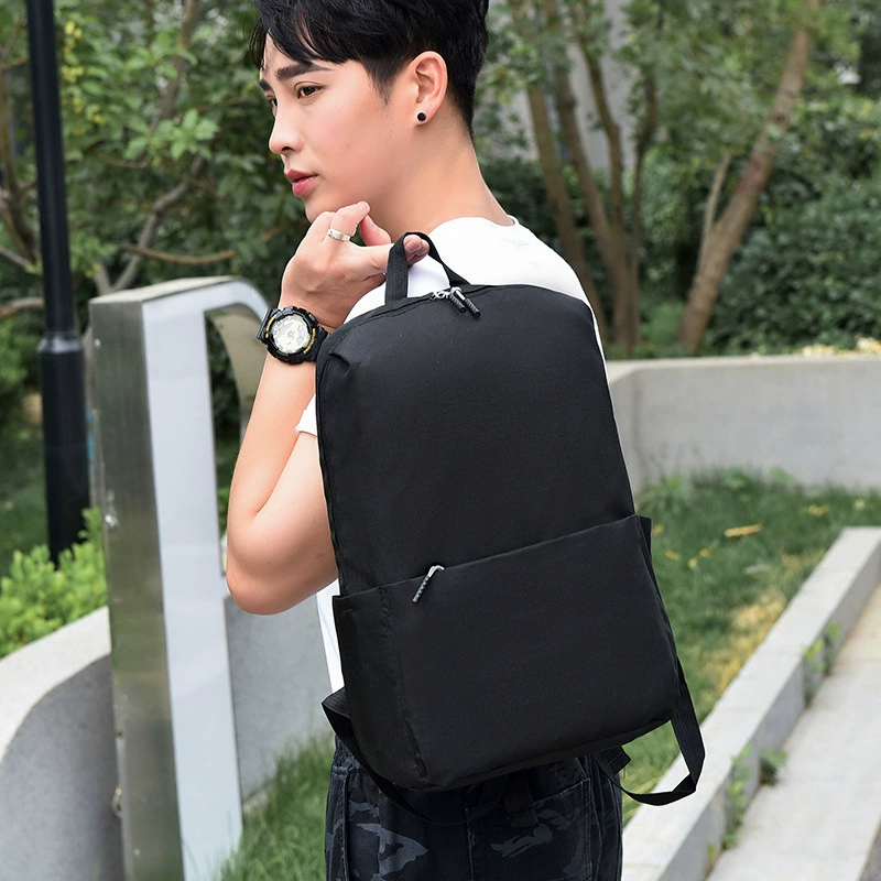 Capacious handheld backpack for training, laptop, business version