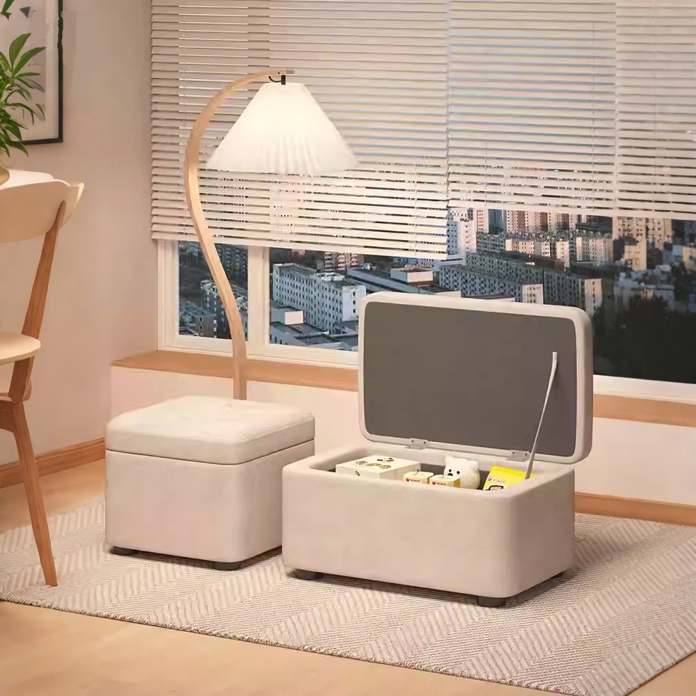 Cambiar taburete de zapatos taburete pequeño taburete de zapatos en la puerta de la casa taburete de zapatos moderno y simple Mesa de café taburete bajo sofá pedal taburete pequeño taburete bajo