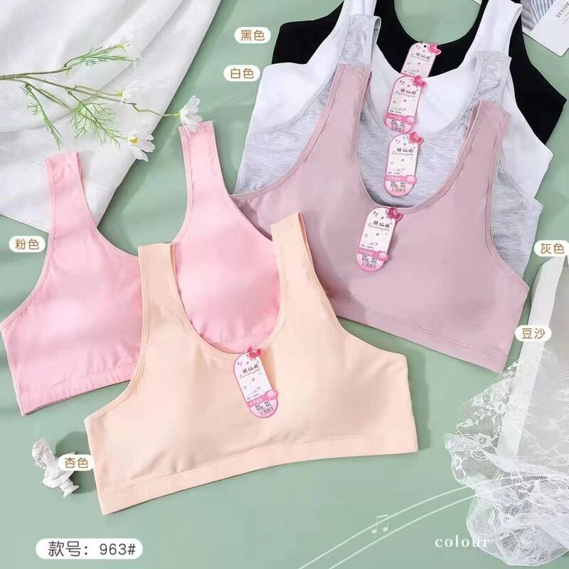 Zuishianjiao 963 Large Size Underwear Women's No Steel Ring Vest Bra Fat Ladieswear's Underwear Wholesale