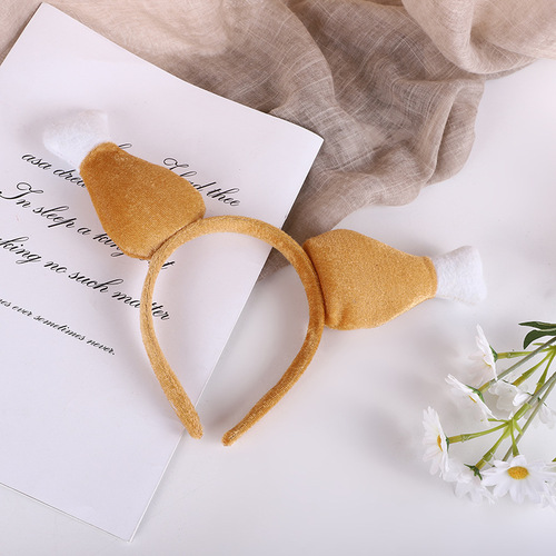 Chicken leg hat Thanksgiving turkey hat Irish festival beer festival chicken leg hat Chickelegcap chicken hairband