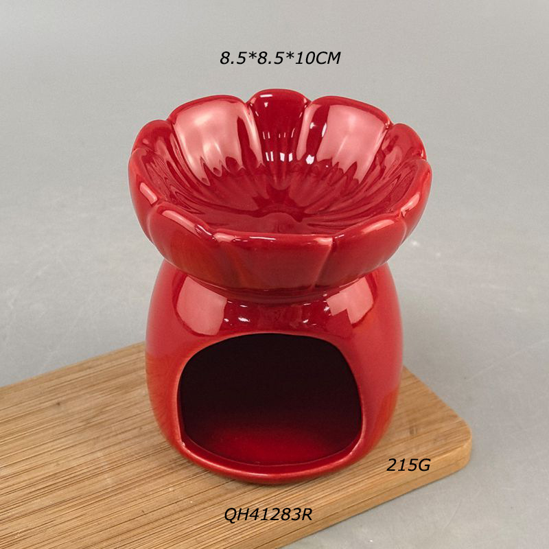 Aceite esencial transfronterizo, evaporador, lámpara de aceite esencial de hotel, vela de dormitorio, quemador de incienso de cerámica de cera T para el hogar, quemador de incienso, quemador de aromaterapia