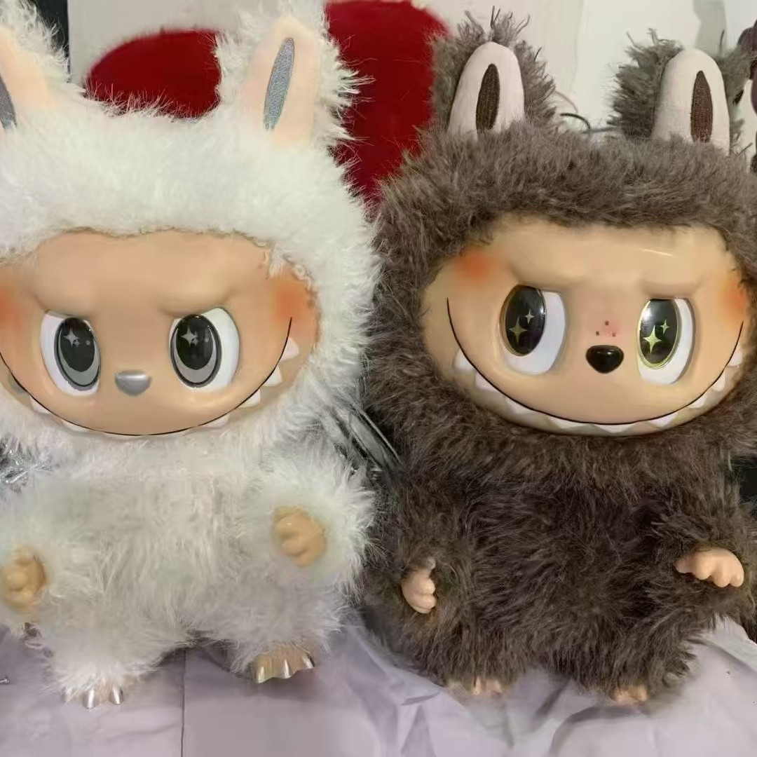 Labubu personalizado 38cmZimomo arcángel arcángel jefe muñeca de peluche muñeca Labubu