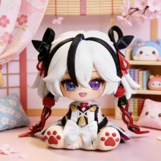 猫猫-椿【优质版】限量Q版美少女动漫GK手办潮玩模型周边摆件