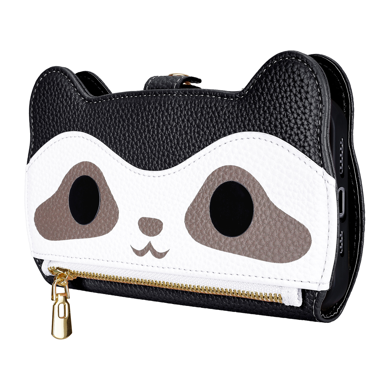 Little Raccoon Leather Phone Case for iPhone Series